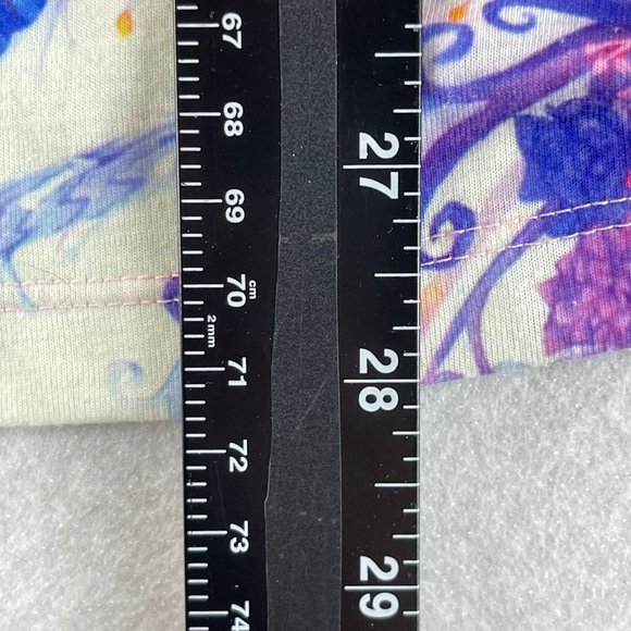 ADIDAS Womens M Multicolor Floral Birds Tropical Print Summer Tank Top - Picture 6 of 12